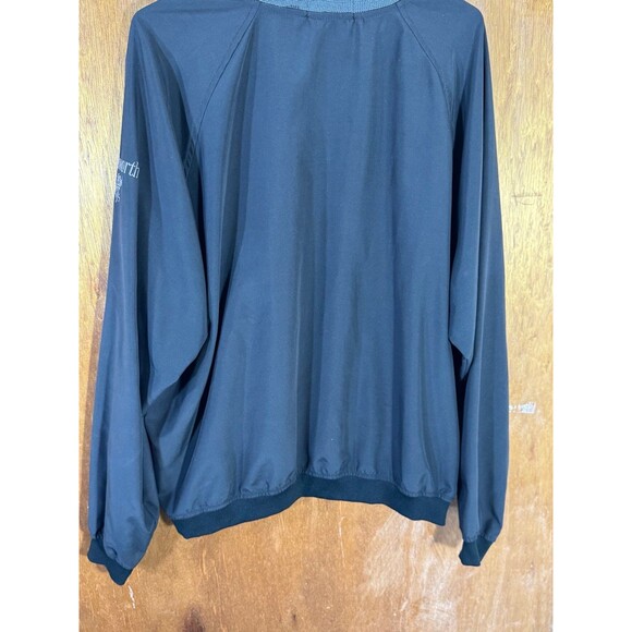 Vintage Ashworth Windbreaker Jacket Golf Men’s Medium USA Black - Picture 10 of 11